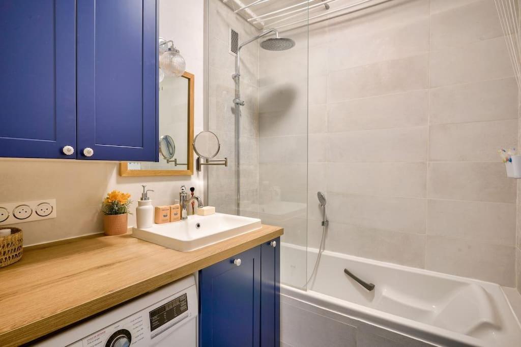 Superbe Appartement A 2 Min A Pied De La Station De Metro Paris Exterior photo
